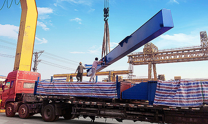 36T container gantry crane delivery to Russia