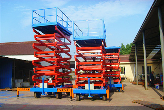 Movable Hydraulic Scissor Lift